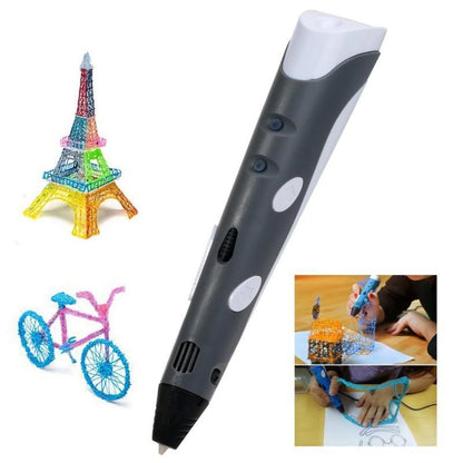 Drawing in the air becomes so easy with this 3D pen.