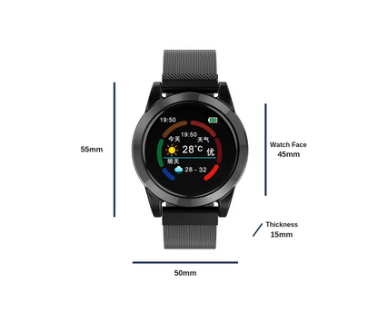 Full Colour Round Screen Smart Watch
