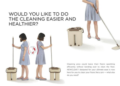 Smart Self-Clean Mop Set