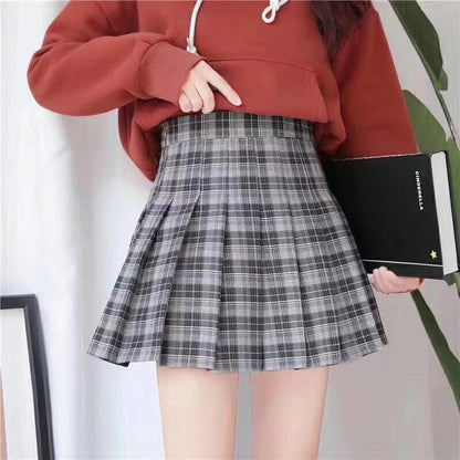 Plaid Short Skirt